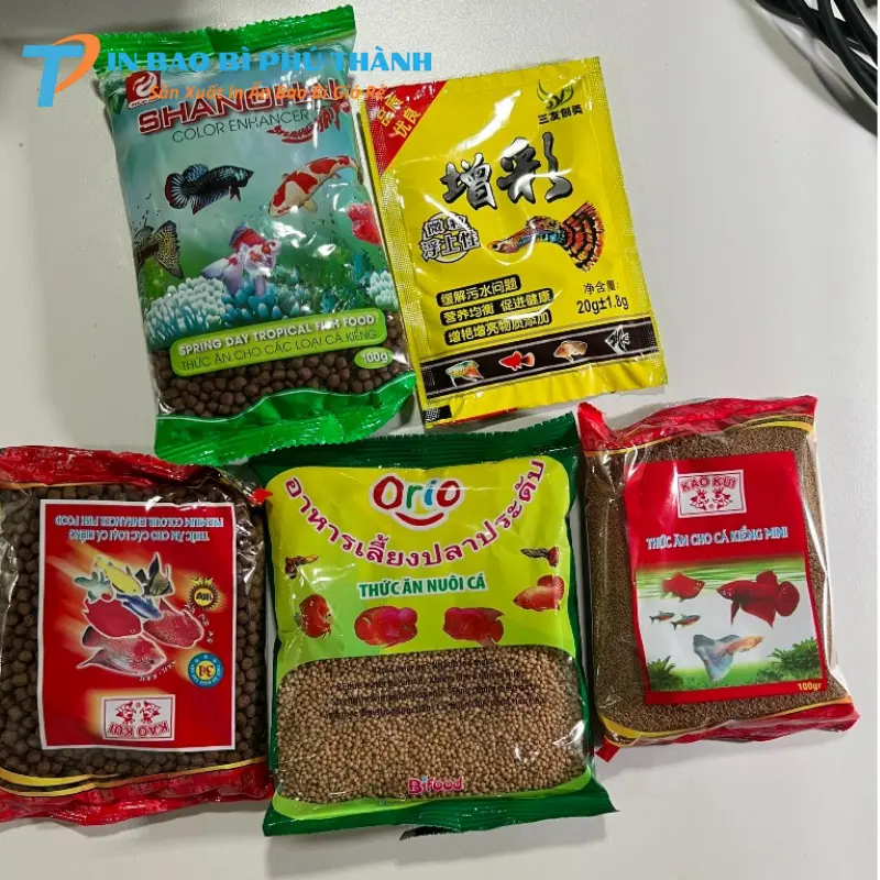 Bao bì thức ăn thuỷ sản chuyên dụng 