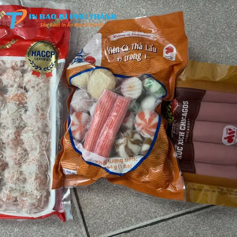 Bao bì thực phẩm đông lạnh an toàn
