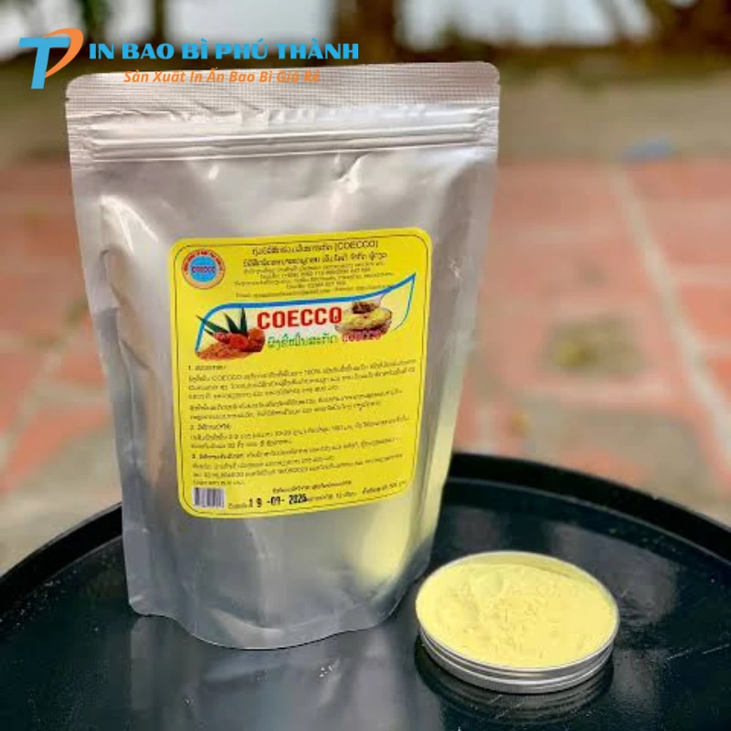 Bao bì tinh bột nghệ đảm bảo kín khí