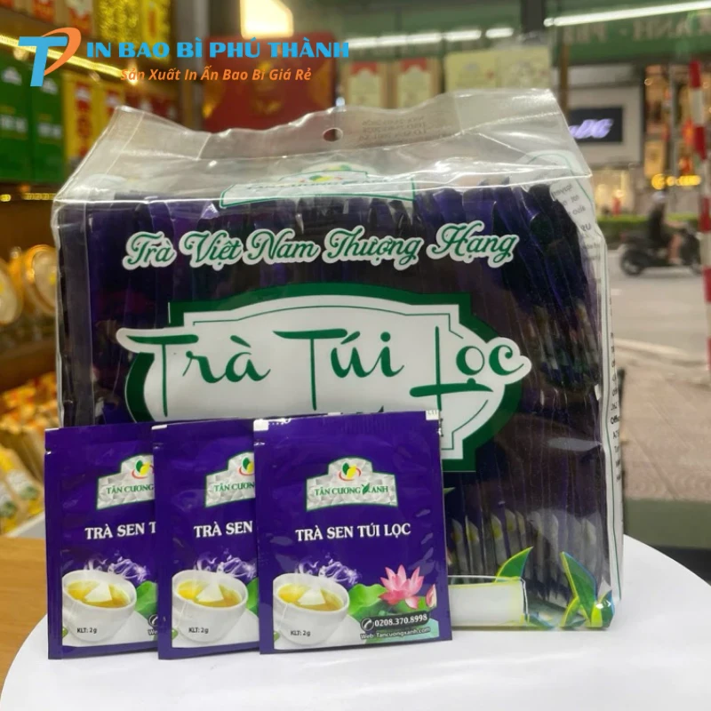 Bao bì trà túi lọc giúp giữ trọn vị thơm