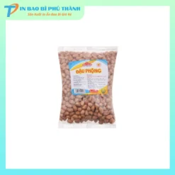 Bao bì trong suốt đựng đậu phộng chưa rang
