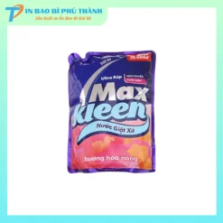 Bao bì túi nước giặt in ấn sắc nét