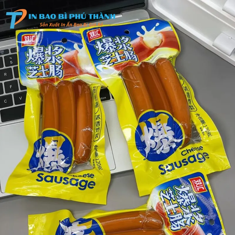 Bao bì xúc xích ăn liền cao cấp
