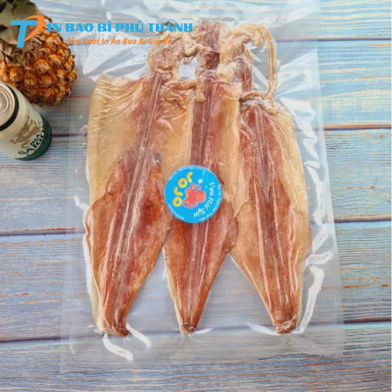 Bao hút chân không đựng mực nguyên con