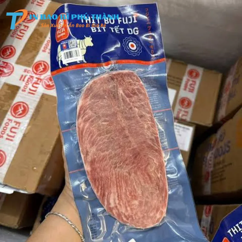 Cấu trúc màng ghép 3 lớp bao bì thực phẩm đông lạnh