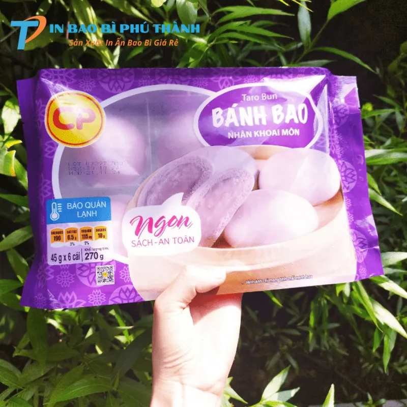 Công nghệ in bao bì sắc nét, không phai