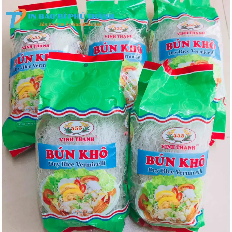 In bao bì đựng bún thiết kế theo yêu cầu