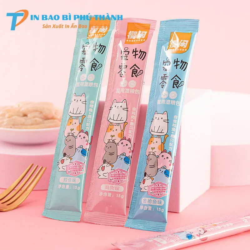 In bao bì thức ăn mèo bằng công nghệ ống đồng
