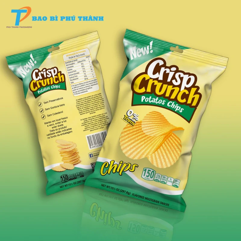 In các thông tin cần thiết lên trước và sau bao bì