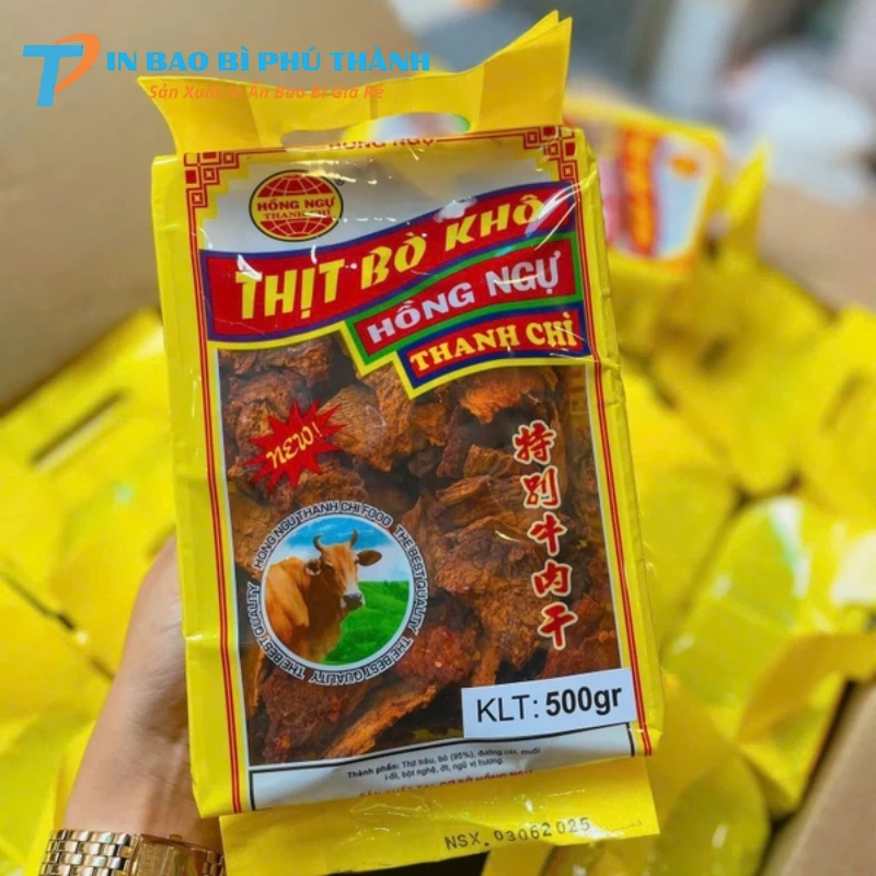 In ống đồng cho hình ảnh bao bì rõ nét
