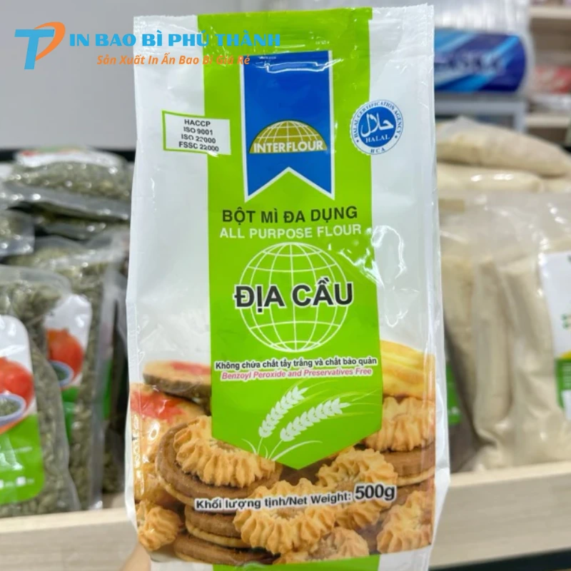In ống đồng giúp hình ảnh bột mì hiển thị rõ nét