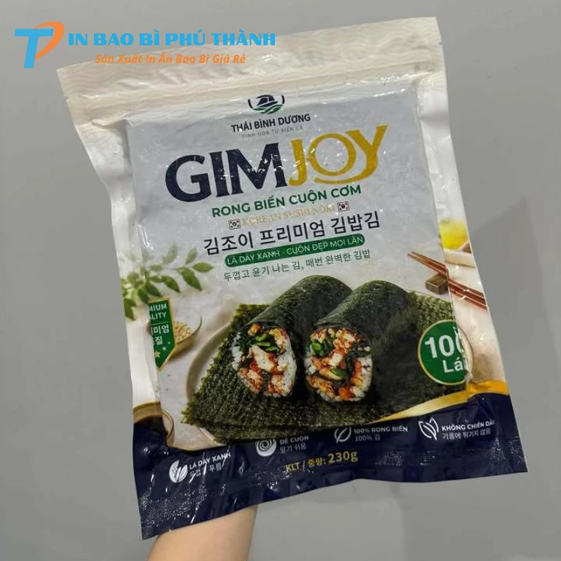 In ống đồng giúp màu sắc bao bì rõ nét