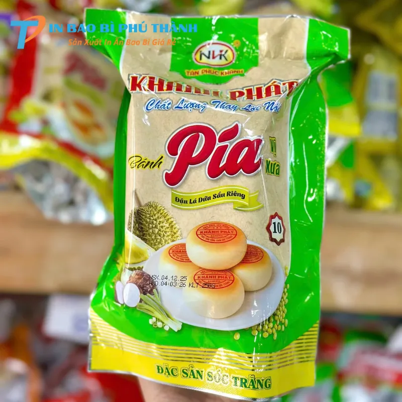 In thương hiệu sản xuất lên bao bì bánh pía 