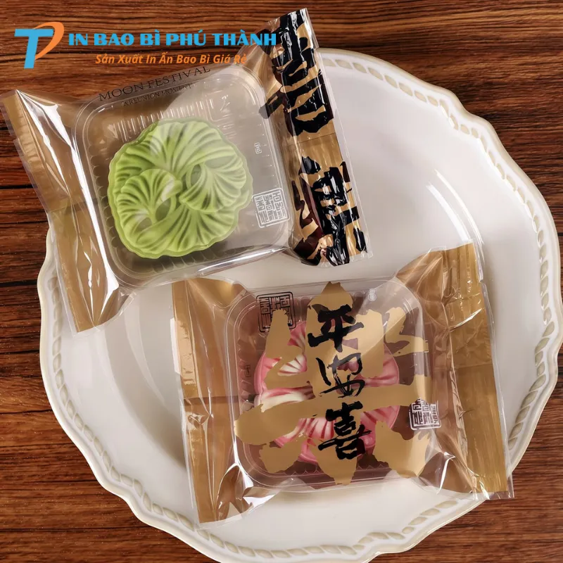 Kích thước bao bì đựng bánh đa dạng