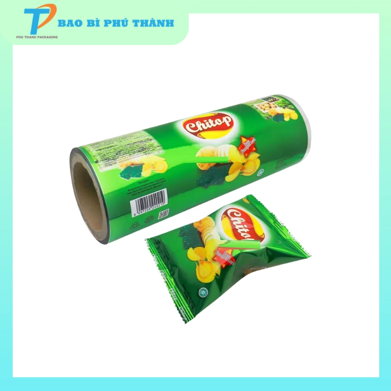 Màng cuộn bao bì đựng snack khoai tây