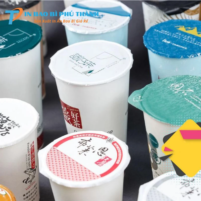 Màng ép có nhiều kích thước theo loại ly