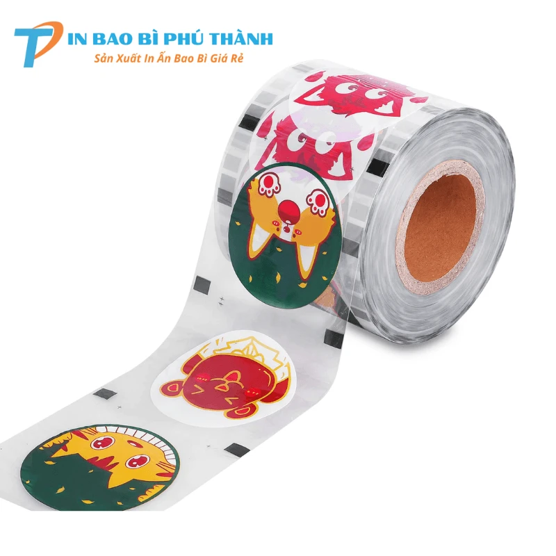 Màng ép ly dùng trong quán trà sữa