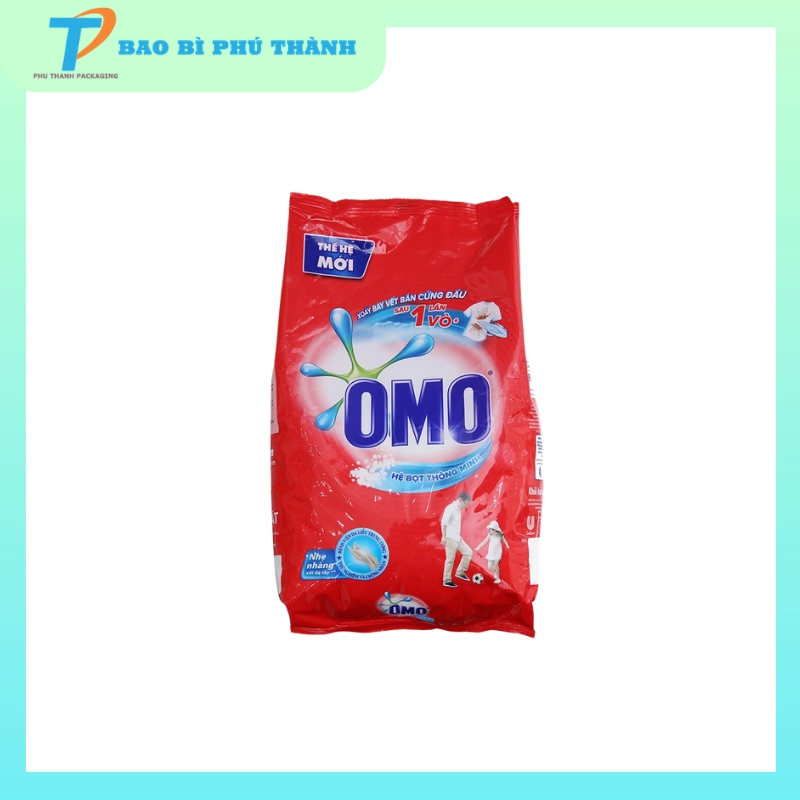 Mẫu bao bì bột giặt OMO thế hệ mới
