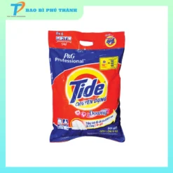 Thiết kế bao bì bột giặt Tide khối lượng 9kg