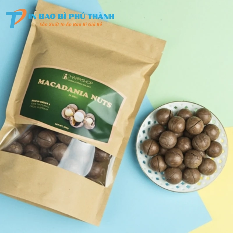 Thiết kế bao bì có khoá zip tiện lợi