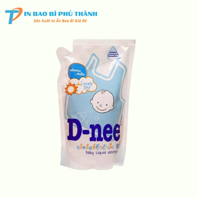 Túi nước giặt thiết kế giả vòi tiết kiệm chi phí